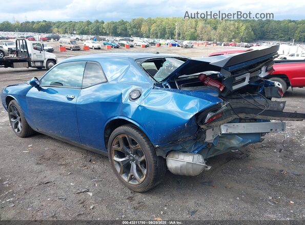 2C3CDZAG3LH230718 2020 DODGE CHALLENGER Синий Задняя левая четверть
