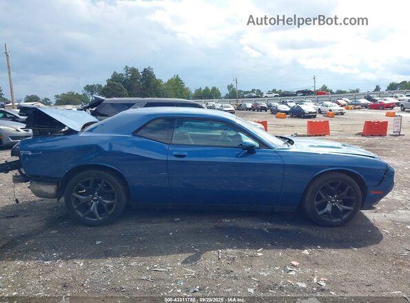 2C3CDZAG3LH230718 2020 DODGE CHALLENGER Синий Вид задней части салона