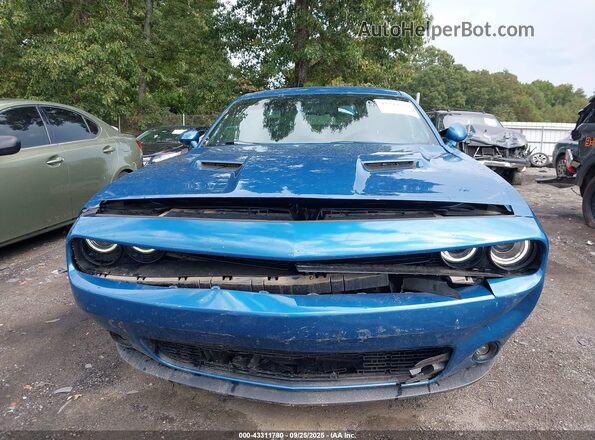 2C3CDZAG3LH230718 2020 DODGE CHALLENGER Синий Вид щитка приборов