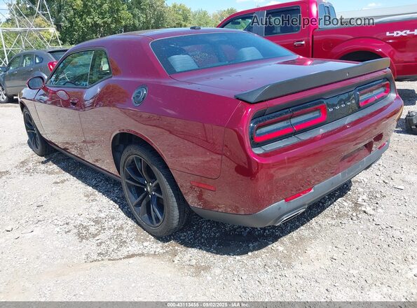 2C3CDZAG4JH271467 2018 DODGE CHALLENGER Бордовый 