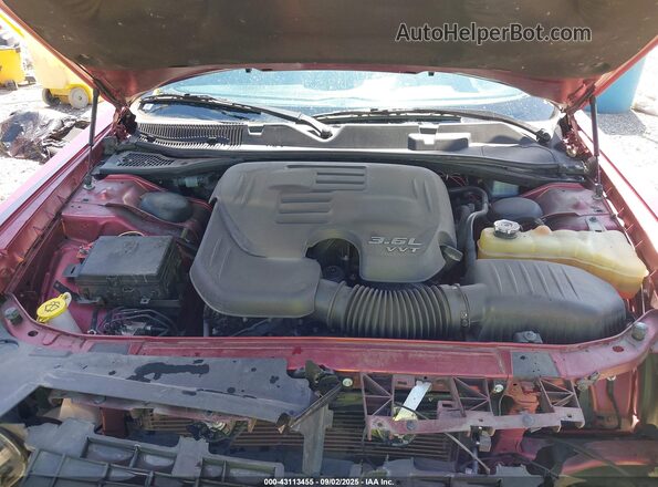 2C3CDZAG4JH271467 2018 DODGE CHALLENGER Бордовый 