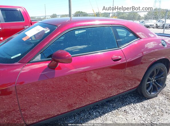 2C3CDZAG4JH271467 2018 DODGE CHALLENGER Бордовый 