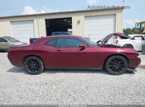 2C3CDZAG5LH226556 2020 DODGE CHALLENGER Maroon Vista interior trasera