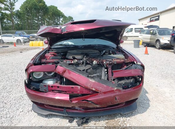 2C3CDZAG5LH226556 2020 DODGE CHALLENGER Maroon Vista del cuadro de instrumentos