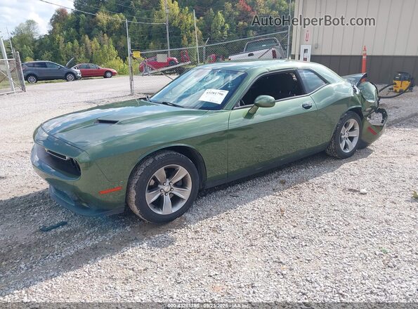 2C3CDZAG6LH230311 2020 DODGE CHALLENGER Green Front left