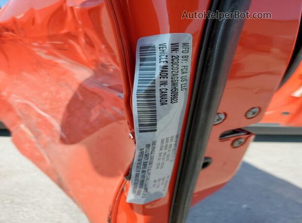 2C3CDZAG6MH509923 2021 DODGE CHALLENGER Orange 