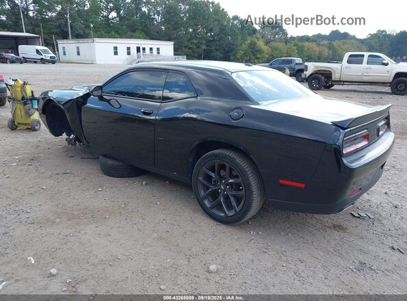 2C3CDZAG6MH673673 2021 DODGE CHALLENGER Black Tył lewy