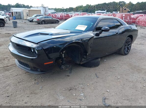 2C3CDZAG6MH673673 2021 DODGE CHALLENGER Black Przód lewy