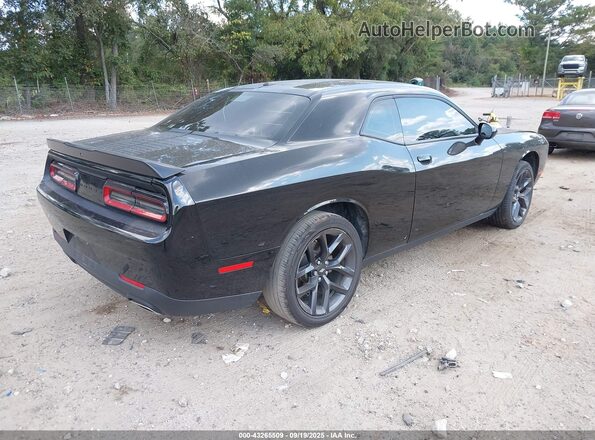 2C3CDZAG6MH673673 2021 DODGE CHALLENGER Black Tył prawy