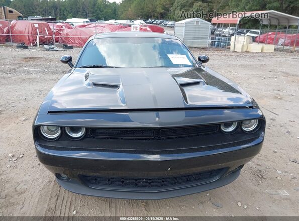 2C3CDZAG6MH673673 2021 DODGE CHALLENGER Black Widok wnętrza z tyłu