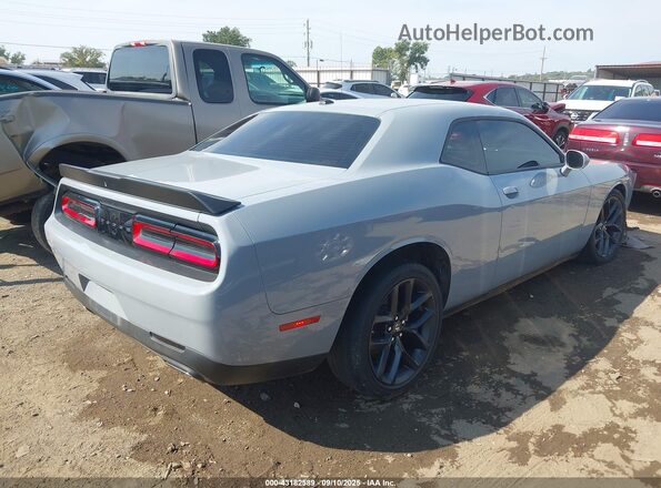 2C3CDZAG8NH137597 2022 DODGE CHALLENGER Gray Задня права чверть