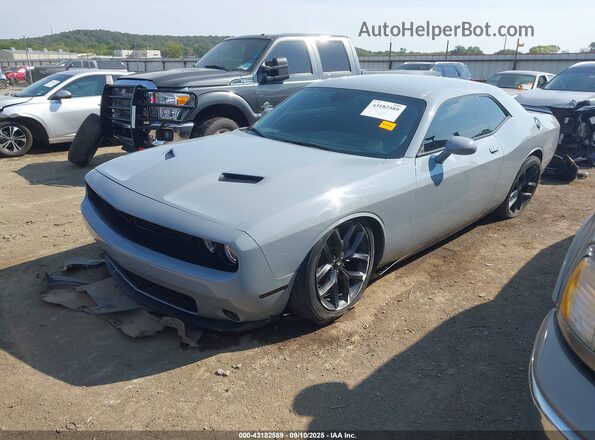 2C3CDZAG8NH137597 2022 DODGE CHALLENGER Gray Передня ліва чверть