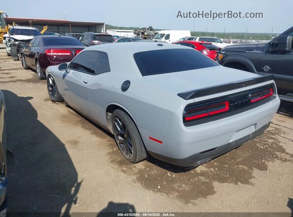 2C3CDZAG8NH137597 2022 DODGE CHALLENGER Gray Задня ліва чверть