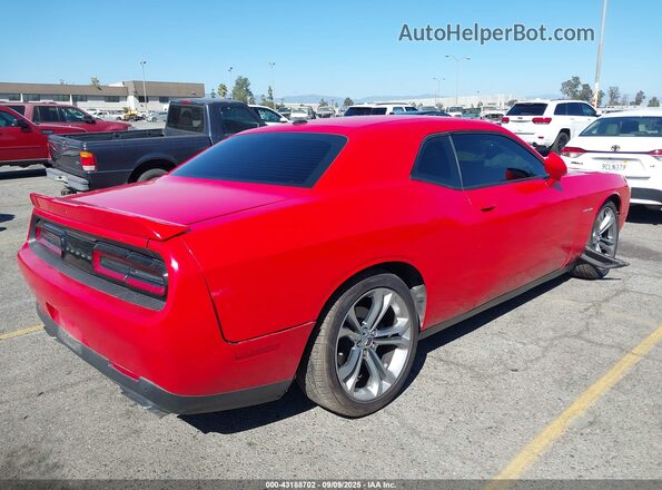 2C3CDZBT0LH130877 2020 DODGE CHALLENGER Red Trasero derecho