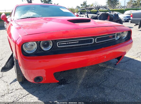 2C3CDZBT0LH130877 2020 DODGE CHALLENGER Red Vista frontal