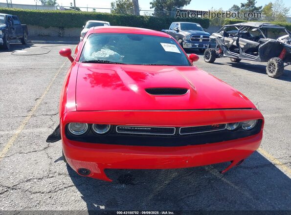 2C3CDZBT0LH130877 2020 DODGE CHALLENGER Red Vista del cuadro de instrumentos