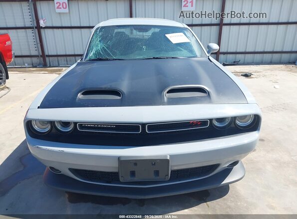 2C3CDZBT3NH124770 2022 DODGE CHALLENGER Gray უკანა სალონის ხედი