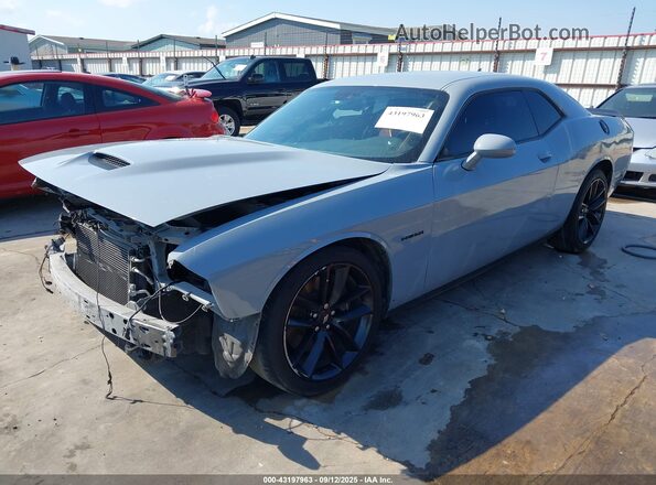 2C3CDZBT7MH572945 2021 DODGE CHALLENGER Gray წინა მარცხენა ხედი სამი მეოთხედიდან