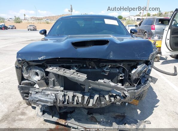 2C3CDZBT8NH171664 2022 DODGE CHALLENGER Черный Вид щитка приборов