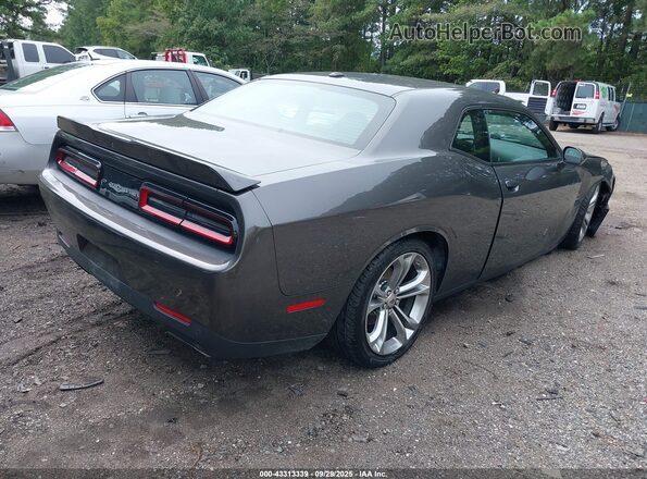 2C3CDZBT9NH108332 2022 DODGE CHALLENGER Gray Trasero derecho