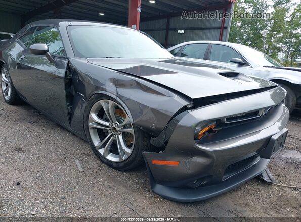 2C3CDZBT9NH108332 2022 DODGE CHALLENGER Gray Vista frontal