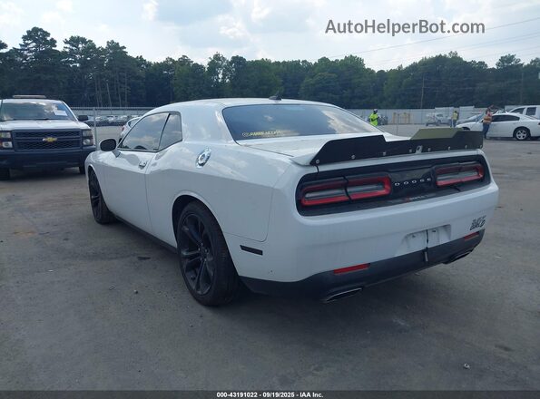 2C3CDZBTXMH555685 2021 DODGE CHALLENGER White Задня ліва чверть