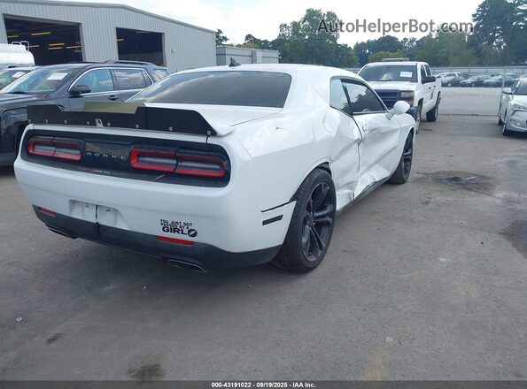2C3CDZBTXMH555685 2021 DODGE CHALLENGER White Задня права чверть