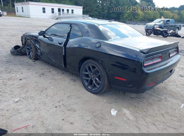2C3CDZBTXNH151934 2022 DODGE CHALLENGER Black უკანა მარცხენა