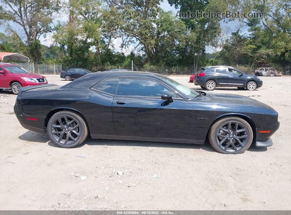 2C3CDZBTXNH151934 2022 DODGE CHALLENGER Black უკანა სალონის ხედი