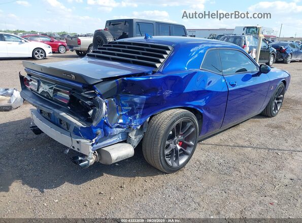 2C3CDZFJ5LH103733 2020 DODGE CHALLENGER Blue Tył prawy