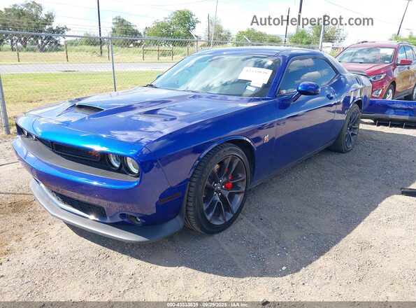 2C3CDZFJ5LH103733 2020 DODGE CHALLENGER Blue Przód lewy