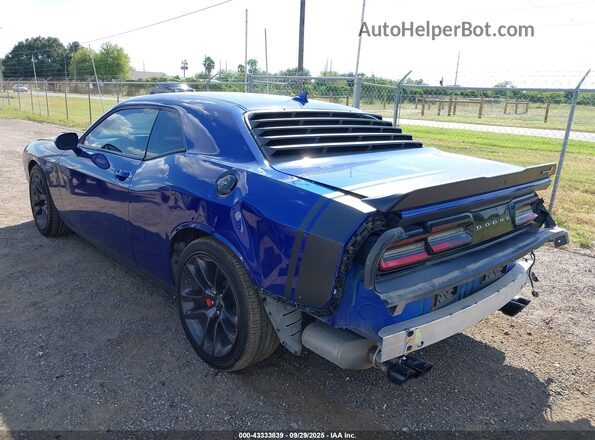 2C3CDZFJ5LH103733 2020 DODGE CHALLENGER Blue Widok z przodu