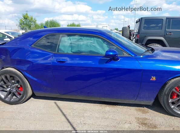 2C3CDZFJ5LH103733 2020 DODGE CHALLENGER Blue Widok wnętrza 360 stopni