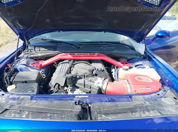 2C3CDZFJ5LH103733 2020 DODGE CHALLENGER Blue Widok z tyłu