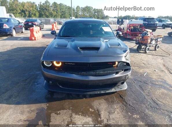 2C3CDZFJ5LH230577 2020 DODGE CHALLENGER Gray უკანა სალონის ხედი