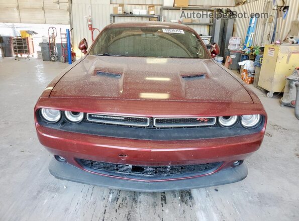 2C3CDZFJ6JH165929 2018 DODGE CHALLENGER Maroon 