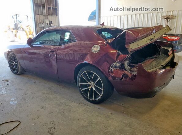 2C3CDZFJ6JH165929 2018 DODGE CHALLENGER Maroon 