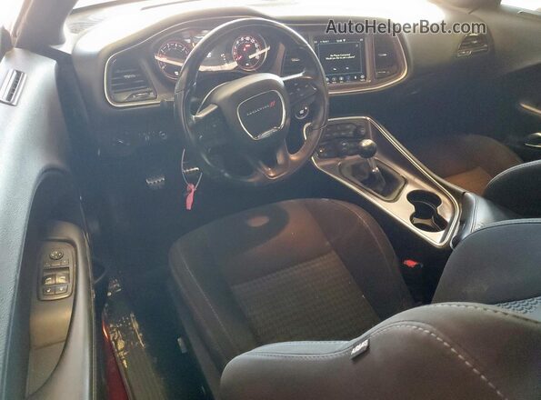 2C3CDZFJ6JH165929 2018 DODGE CHALLENGER Maroon 