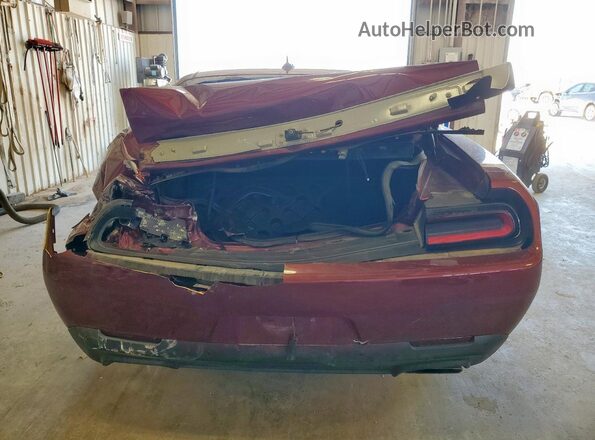 2C3CDZFJ6JH165929 2018 DODGE CHALLENGER Maroon 