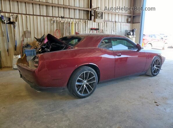 2C3CDZFJ6JH165929 2018 DODGE CHALLENGER Maroon 