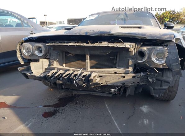 2C3CDZFJXJH310776 2018 DODGE CHALLENGER Black Вид спереду