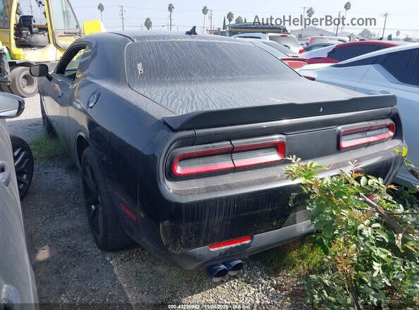 2C3CDZFJXJH310776 2018 DODGE CHALLENGER Black Задня ліва чверть