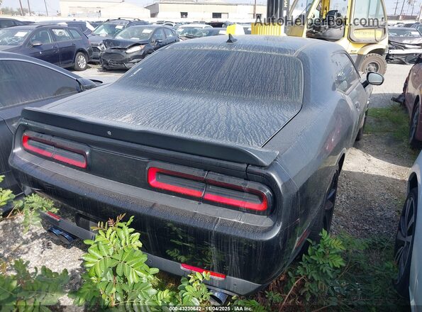 2C3CDZFJXJH310776 2018 DODGE CHALLENGER Black Задня права чверть