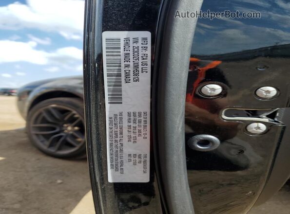 2C3CDZFJXMH536126 2021 DODGE CHALLENGER Black 