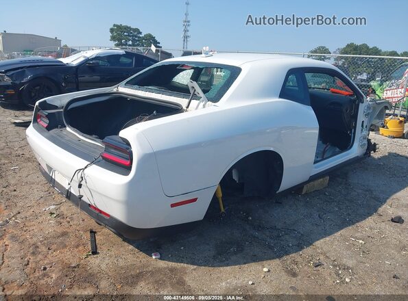 2C3CDZFJXMH609852 2021 DODGE CHALLENGER White Задня права чверть