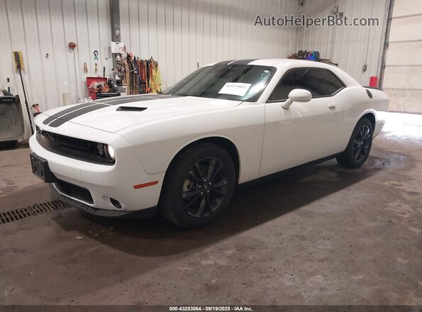 2C3CDZGG7MH611190 2021 DODGE CHALLENGER White Przód lewy