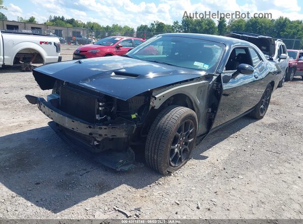2C3CDZGG8LH110694 2020 DODGE CHALLENGER Черный Передняя левая четверть