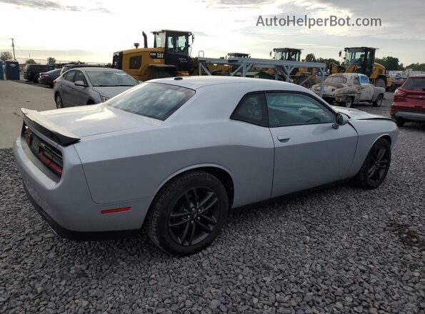 2C3CDZGGXKH683577 2019 DODGE CHALLENGER Silver Rear right