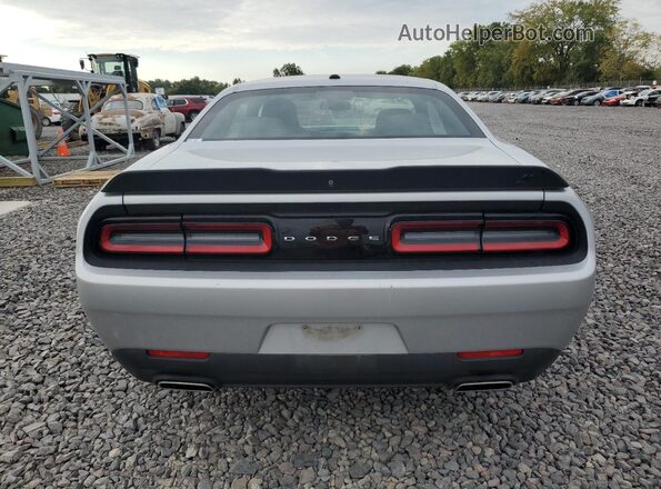 2C3CDZGGXKH683577 2019 DODGE CHALLENGER Silver Rear view