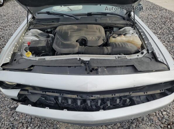 2C3CDZGGXKH683577 2019 DODGE CHALLENGER Silver Rear interior view
